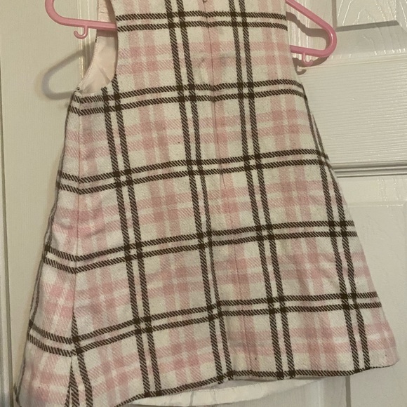 Janie and Jack Plaid Pleated Jumper - Picture 6 of 8